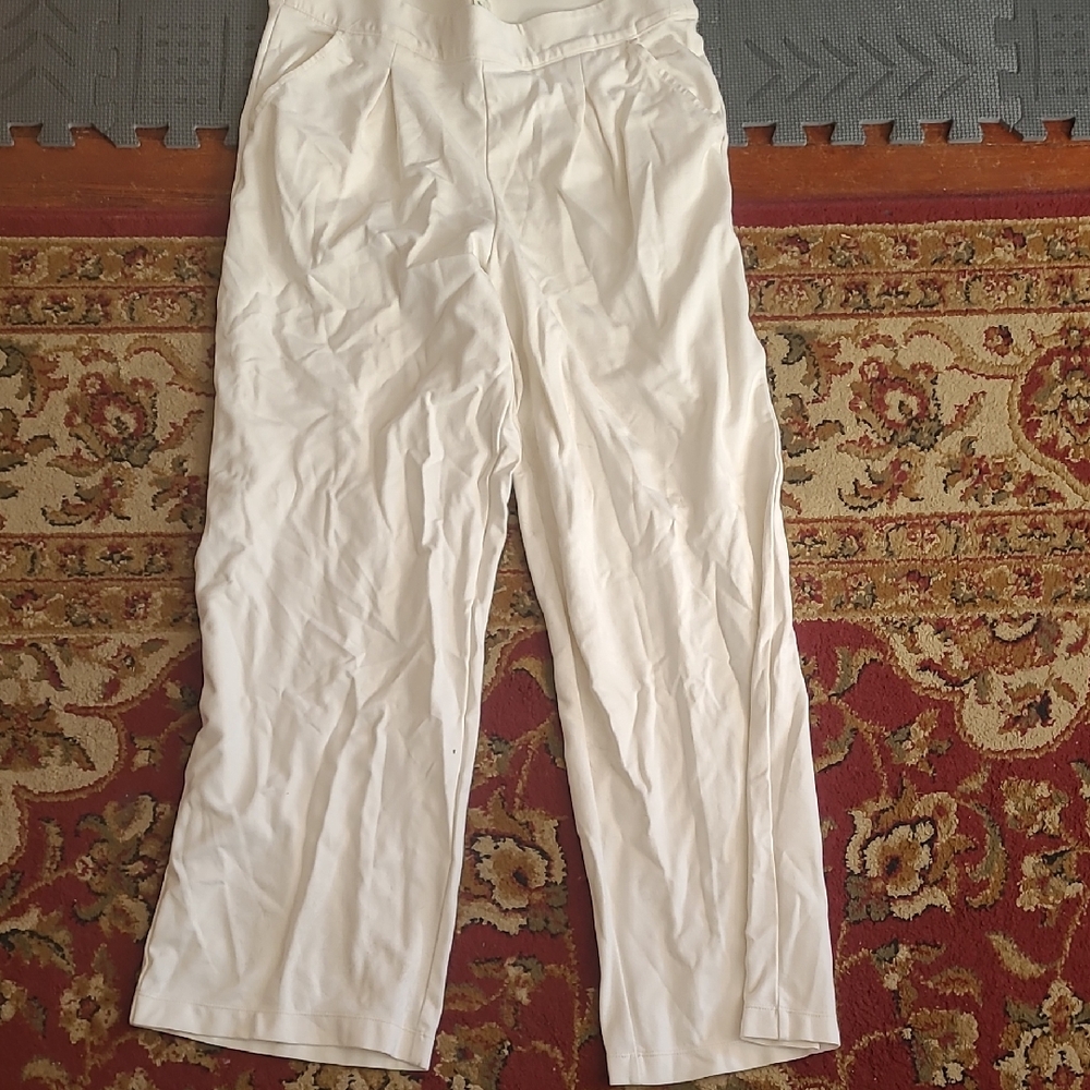 Max Studio Women's Cream Trousers